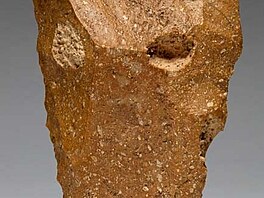 Pstn kln, kvarzit (24.1 x 16,5 x 6,9), 300 000 - 800 000 let, Mauretnie.