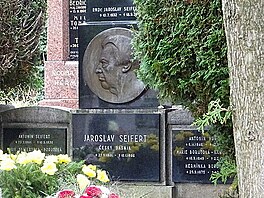 Jaroslav Seifert - hrob