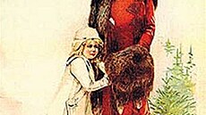 Dáma s kloboukem - secese