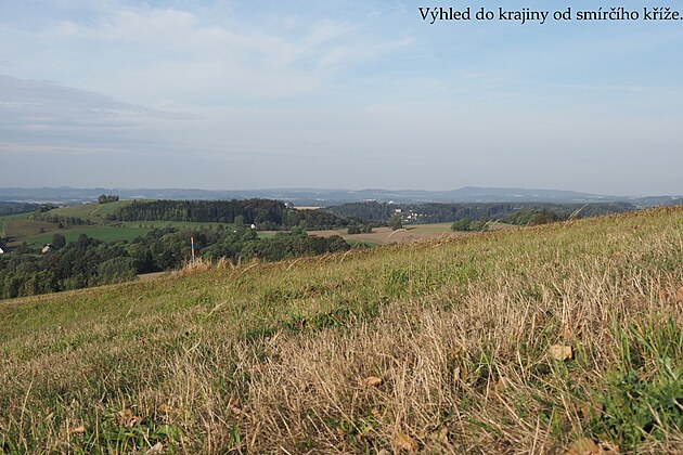 V�hled od sm�r��ho k��e, Vl�kovice. Orlick� hory, z��� 2024