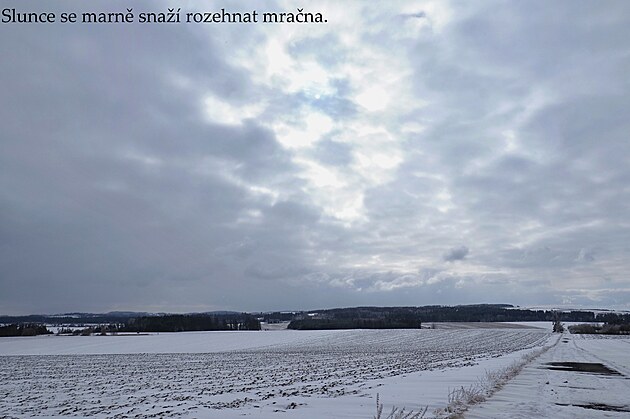 Od Sir�kova na Rudolec. Vokolo Moravy, �nor 2025