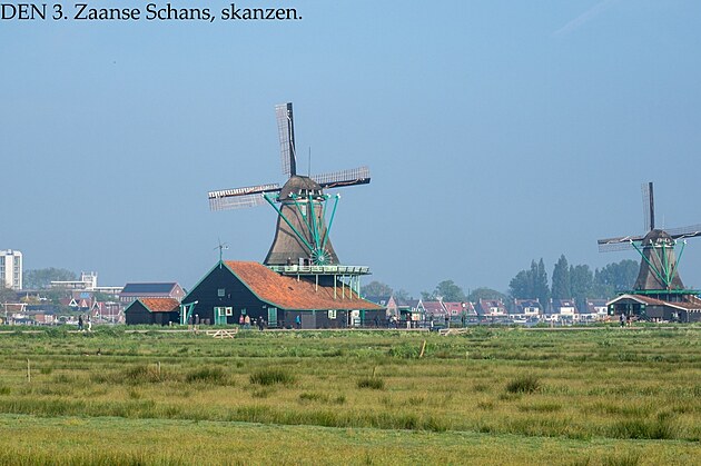 Zaanse Schans, Holandsko, kvten 2024