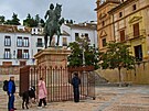 Ferdinand III. Aragornský v centru Antequery. Cesta do Andalusie, duben 2025