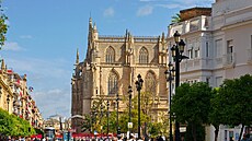 Katedrála v Seville. Cesta do Andalusie, duben 2025