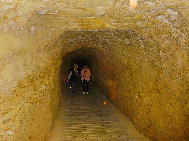 Vstup do Caminito del Rey. Andalusie, duben 2025