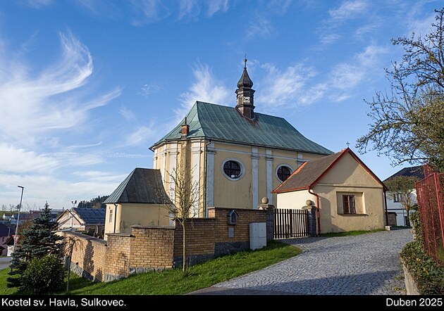 Sulkovec. Cesta �Vokolo Moravy�, duben 2025.