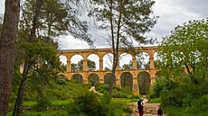 �ábl�v most (�ímský aquadukt) u Tarragony. Cesta z Andalusie, duben 2025