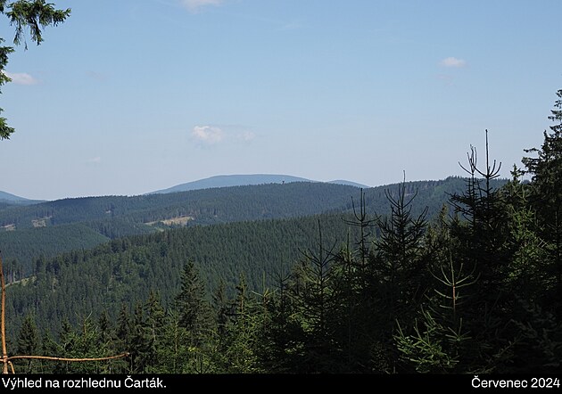Beskydy a Javorn�ky, �ervenec 2024