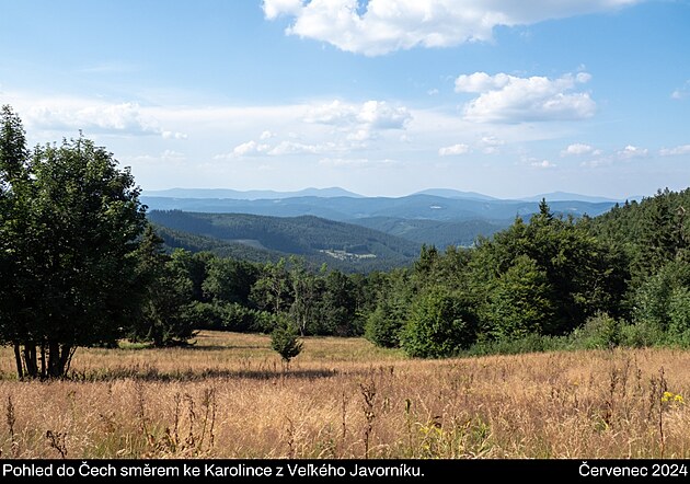 Beskydy a Javorn�ky, �ervenec 2024