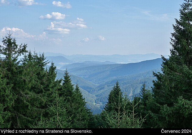 Beskydy a Javorn�ky, �ervenec 2024