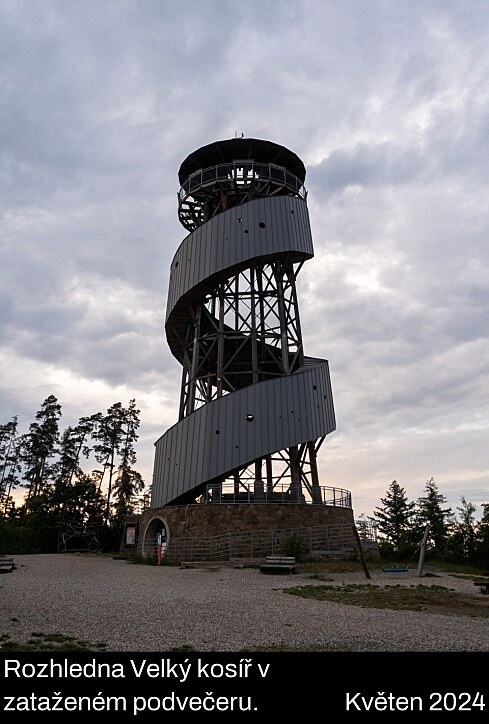 Rozhledna Velk� Kos��, kv�ten 2024