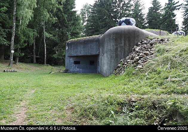 P�chotn� srub K-S 5 U Potoka. Vokolo Moravy. �ervenec 2025