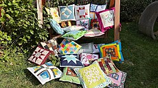 Pol�tá�ky p�ichystané k p�edání ONKO klinice Masarykovy nemocnice v Ústí nad...