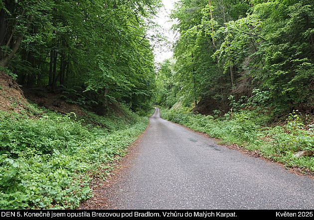 Malé Karpaty (navazují na Pova�ský Inovec), kv�ten 2025, den 5