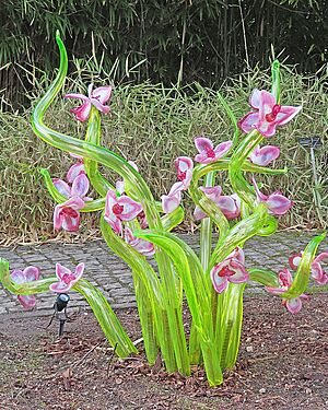 K�i���lov� zahrada, mistr Ji�� Pa�inek (Botanick� zahrada v Praze-Troji, �nor...