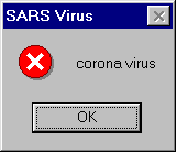 Nov potaov virus t ze strachu ped virem SARS