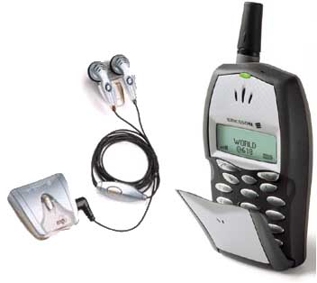 Ericsson T20 
a MP3 Handsfree