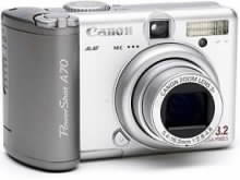 Digitln fotoapart Canon A70