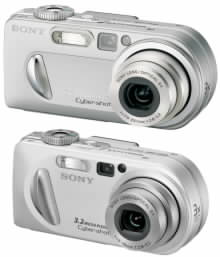 Digitln fotoaparty Sony DSC P8 a DSC P10