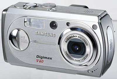 Digitln fotoapart Samsung Digimax V40
