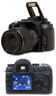 digitln fotoapart Konica Minolta Dynax 5D