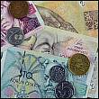 Penze, bankovky, koruna