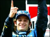 Jarno Trulli byl na stupnch vtz poprv v sezon.