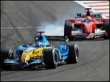 Alonso ped Schumacherem