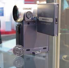 Miniaturn kamera Sony DCR-IP5