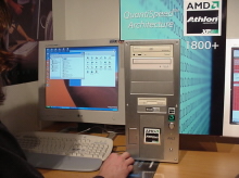 Pota s AMD Athlonem XP 1800+ na stnku PROCA