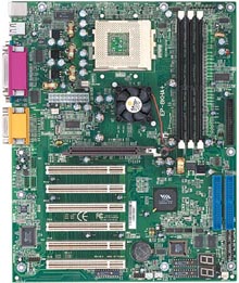 Motherboard EPoX 8KHA+ s ipsetem VIA KT266A