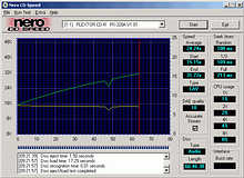 PlexCombo 320A - test ten CDDA CD-RW