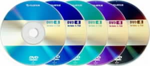 barevn DVD-R od FujiFilm
