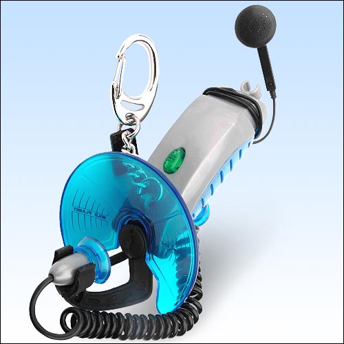 Spy supersonic ear keychain (www.gadgetshop.com)