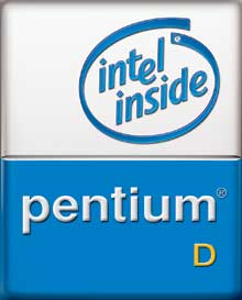 Logo procesoru Pentium D