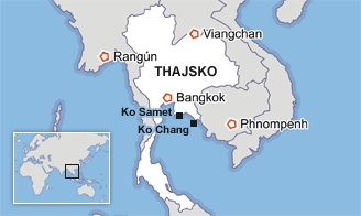 thajsko mapa světa Thajské ostrovy, ráj na Zemi. Který je ten NEJ?   iDNES.cz thajsko mapa světa