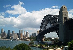 Sydney a Harbour Bridge