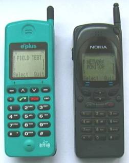 Monitoring sítě na telefonech Nokia 2110