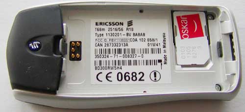 Ericsson T68- bez baterie