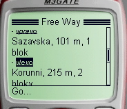 Free Way-lokalizacni sluzba