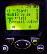 SMS zprva odeslna z GSM telefonu na Iridium za 1,05 K!