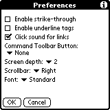 Preferences