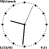 Nhled aplikace Analoge Uhr 0.2.0