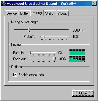 SqrSoft Advanced Crossfading