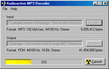 Audioactive MP3 Decoder