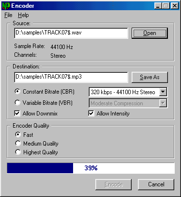 HyCD Encoder