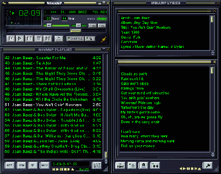 Winamp Lyrics Plugin