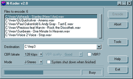 N-Koder 2.0 - rychlý MP3 enkodér s CD ripperem - iDNES.cz