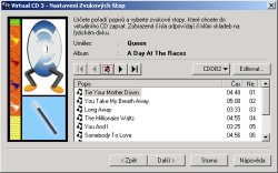 Virtual CD - informace o CD