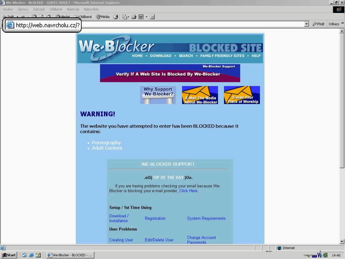 We-Blocker 2.0: hlídejte své děti! - iDNES.cz